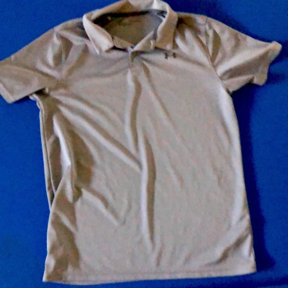 Grey polo shirt